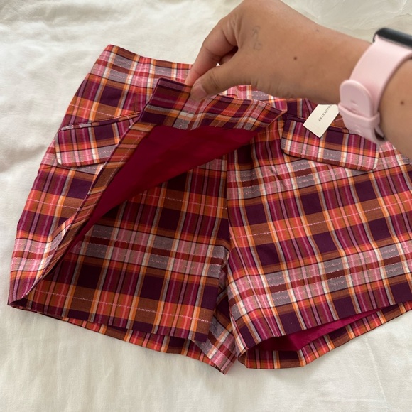 Anthropology Maeve Plaid Skort - Picture 5 of 5